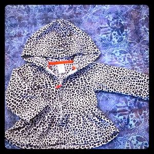 Baby Girls Carter cheetah print jacket 9mo